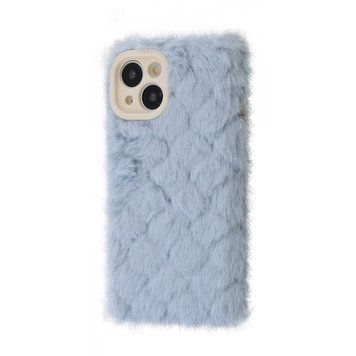 Чехол Fluffy Love Case для iPhone 13 Blue 208-03720 фото