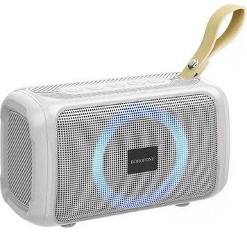 Портативна колонка BOROFONE BR17 Cool sports wireless speaker Grey 656-00684 фото