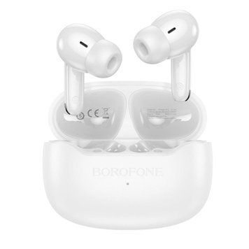 Беспроводные наушники BOROFONE FQ1 Shine wireless BT headset White 656-03844 фото