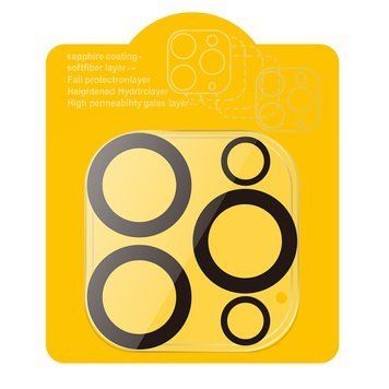 Захисне скло на камеру Hoco 3D all-inclusive night shooting circle lens для iPhone 12 Pro 204-00283 фото