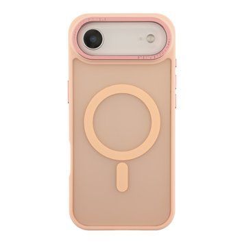 Чехол TPU+PC Goldencis Matte with MagSafe для iPhone 17 Air Pink 2020000496854 фото