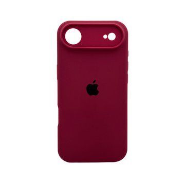 Силіконовий чохол з закритою камерою для iPhone 17 Air Plum 666-04399 фото