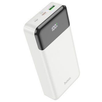 Портативный аккумулятор Hoco J102A Cool figure 20000mAh PD20W+QC3.0 Белый 216-00087 фото