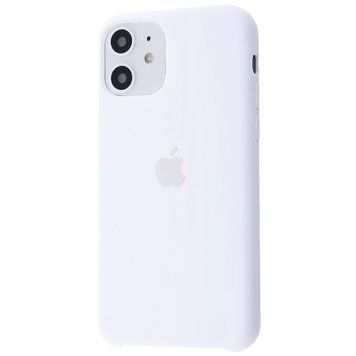Силиконовый чехол для iPhone 11 White 208-00223 фото