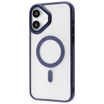 Чехол Proove Blur Case with Magnetic Ring iPhone 16 Plus Midnight Blue 656-04229 фото
