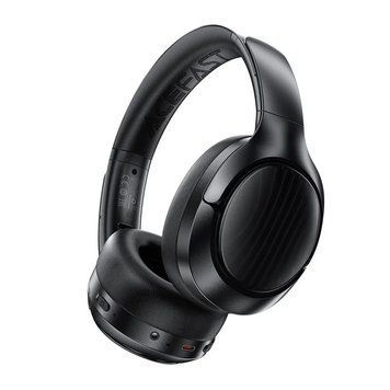 Беспроводные накладные наушники ACEFAST H5 active noise cancelling wireless headset Black 6974316284277 фото