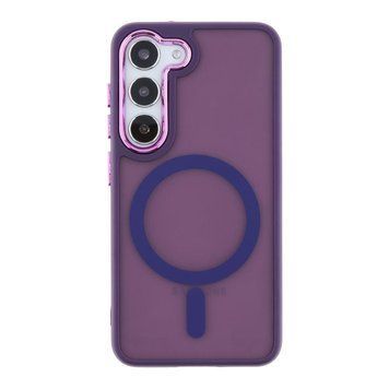 Чохол TPU+PC Space Magnetic Color with Magsafe для Samsung Galaxy S23+ 5G (S916) Dark Purple 214-02170 фото