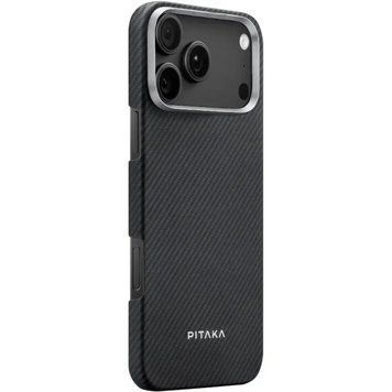 Чохол PC PITAKA with MagSafe для Apple iPhone 17 Pro (6.3") Black 656-08400 фото