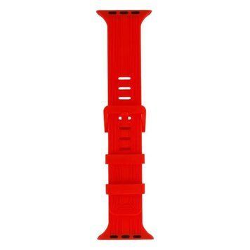 Ремінець Silicone Shine Band для Apple Watch 38/40/41 mm Red 212-00824 фото