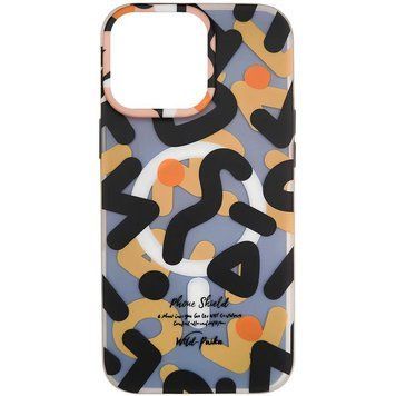 TPU чохол Pastel Chaos with MagSafe для Apple iPhone 16 Pro Max (6.9") Black 777-08034 фото