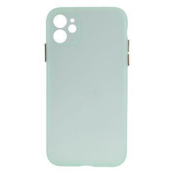 Силіконовий Чохол Ultra-thin Matte TPU with Frame для iPhone 11 Світло-зелений 208-01079 фото