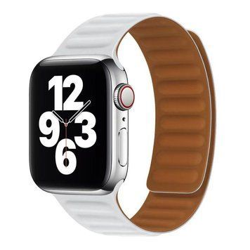 Ремінець для Apple Watch Magnetic Silicone 38/40/41 mm White 212-02243 фото
