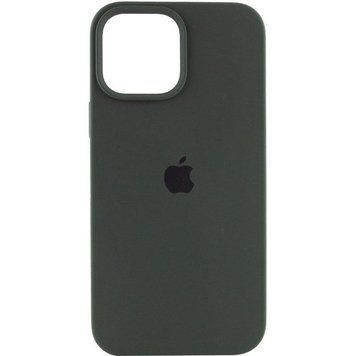 Чохол Silicone Case Full Protective для Apple iPhone 14 Plus (6.7") Cyprus Green 555-04031 фото