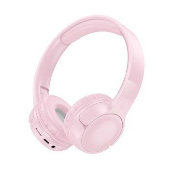 Беспроводные накладные наушники BOROFONE BO32 Show BT headphones Pink 656-03794 фото