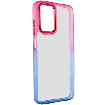 Чехол TPU+PC Fresh sip series для Realme C67 4G Синий / Розовый 777-06581 фото