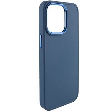 Чохол TPU Bonbon Metal Style для Apple iPhone 13 Pro Max (6.7") Denim Blue 208-06108 фото