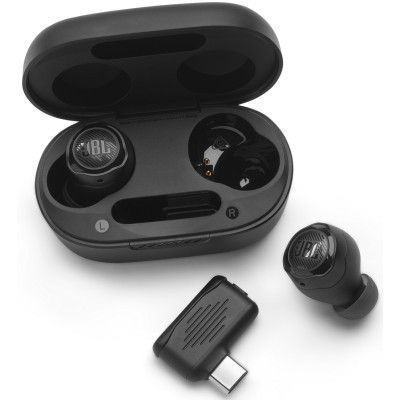 Навушники JBL Quantum TWS Air Black (JBLQTWSAIRBLK) JBLQTWSAIRBLK фото