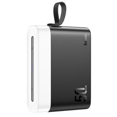 Зовнішній акумулятор HOCO J94A Masterful 22.5W fully compatible power bank(50000mAh) Black 656-03774 фото