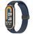 Ремінець Line Magnetic для Xiaomi Mi Band 9/8/10 Dark Blue 212-01663 фото