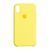 Силиконовый чехол для iPhone XR Canary Yellow 208-00137 фото