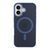 Чехол TPU+PC Goldencis Matte with MagSafe для iPhone 16 Plus Dark Blue 214-03409 фото