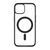 Силиконовый чехол Clear Color Case with MagSafe для iPhone 15 Черный 214-00420 фото