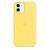 Силиконовый чехол для iPhone 12/12 Pro Canary Yellow 208-00350 фото