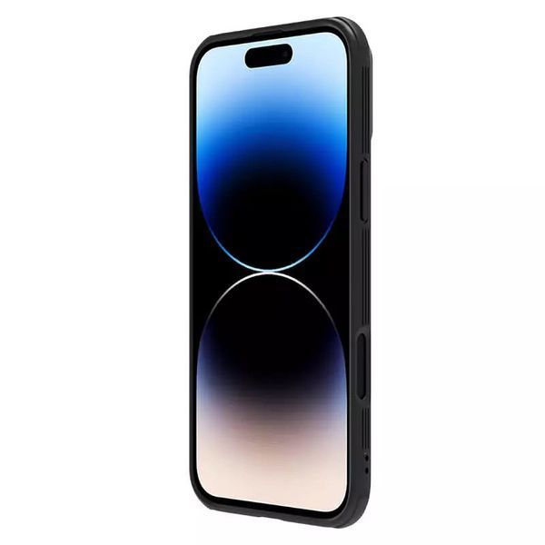 Карбонова накладка Nillkin CamShield Pro Magnetic для Apple iPhone 16 (6.1") Black 777-08112 фото