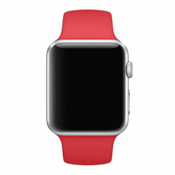 Силіконовий ремінець для Apple Watch 38/40/41 мм Red 212-00630 фото