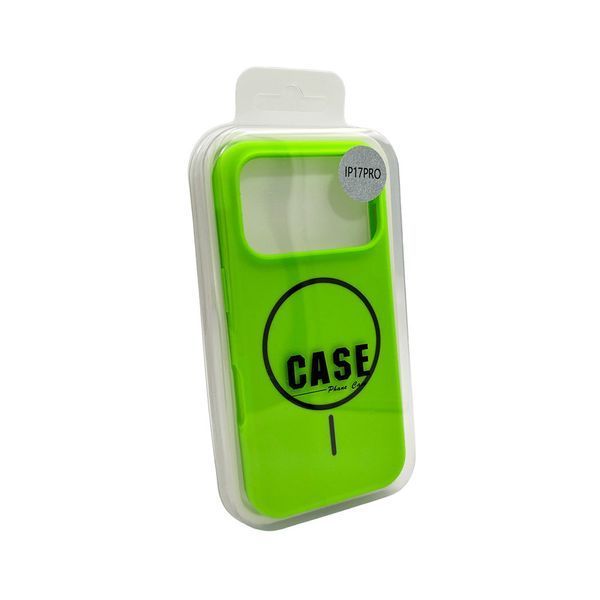 Чохол для смартфона Silicone Case Magnetic для Apple iPhone 17 Pro Shiny Green 666-04145 фото