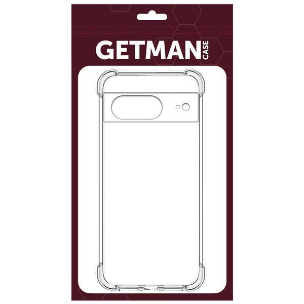 TPU чохол GETMAN Ease посилені кути Full Camera для Google Pixel 8 555-02481 фото