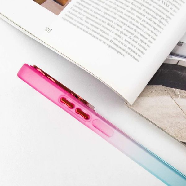 Чохол TPU+PC Fresh sip series для Xiaomi Redmi Note 13 Pro 4G / Poco M6 Pro 4G / Note 14S Синій / Рожевий 777-06631 фото