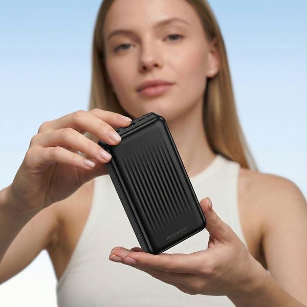 Зовнішній акумулятор BOROFONE BJ78A Clever (20000 mAh) Black 216-00126 фото