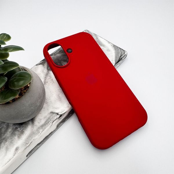 Силиконовый чехол для Apple iPhone 17 China Red 208-06650 фото