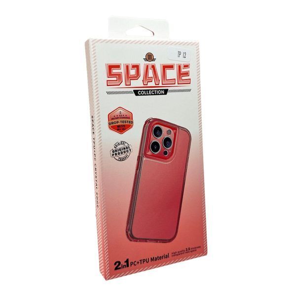 Протиударний чохол для смартфона Space III для iPhone 12 Red 666-01662 фото