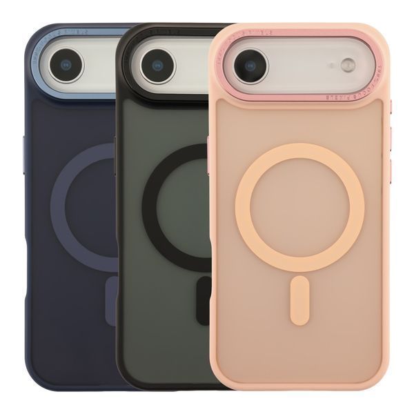 Чехол TPU+PC Goldencis Matte with MagSafe для iPhone 17 Air Pink 2020000496854 фото