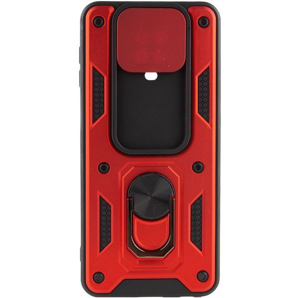 Ударопрочный чехол Camshield Serge Ring для Xiaomi Redmi Note 9s / Note 9 Pro / 9 Pro Max Red 777-04667 фото