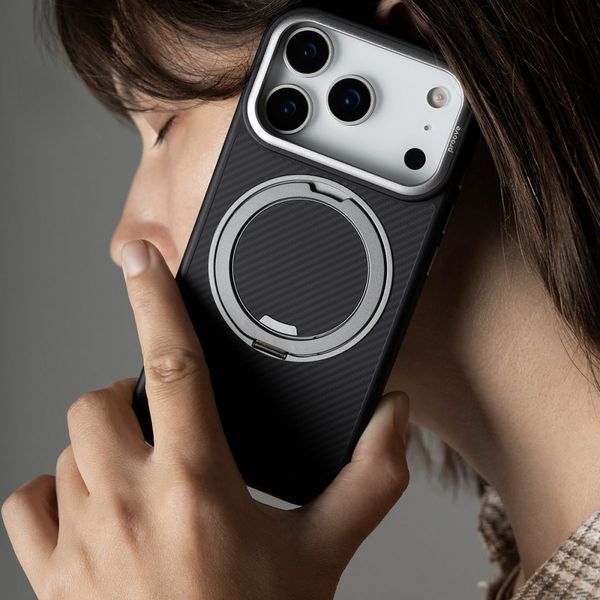 Чохол Proove Reinforce Case with Magnetic Ring iPhone 17 Gray 656-05074 фото
