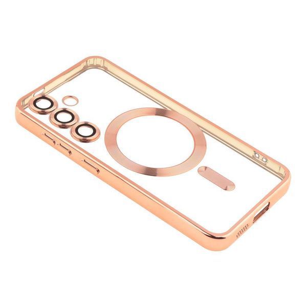 Чехол Wave TPU Metallic with Magsafe для Samsung Galaxy S24 (S921) Black 555-00193 фото