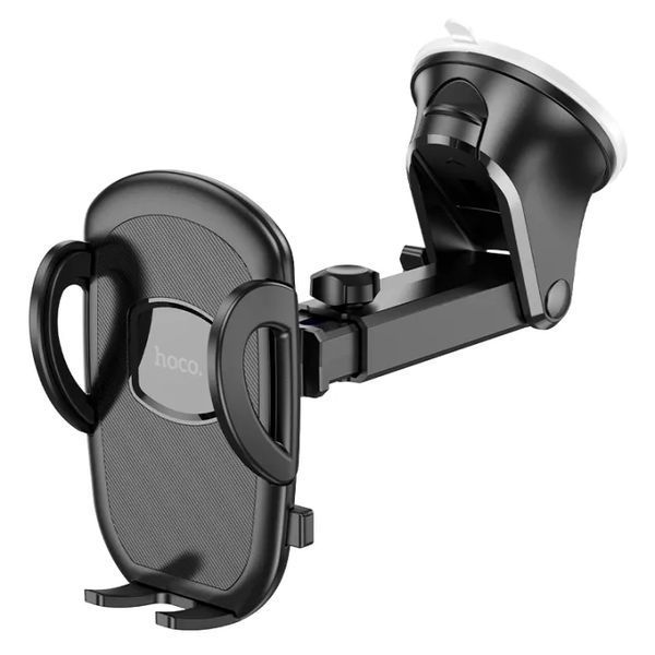 Автодержатель для телефона HOCO H9 General car holder(center console) Black 6931474791573 фото