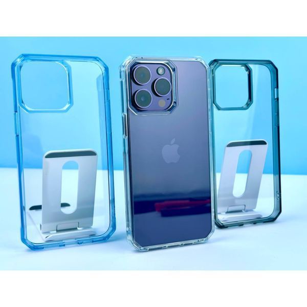 Чехол Octagon Crystal Case iPhone 13 Pro Голубой 208-04301 фото