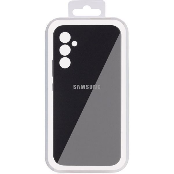 Чохол Silicone Cover Lakshmi Full Camera для Samsung Galaxy A35 Чорний 555-02204 фото