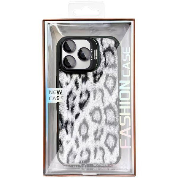 Чохол TPU+PC Wild Leopard with MagSafe and Lens для Apple iPhone 15 Pro (6.1") Black 656-08250 фото