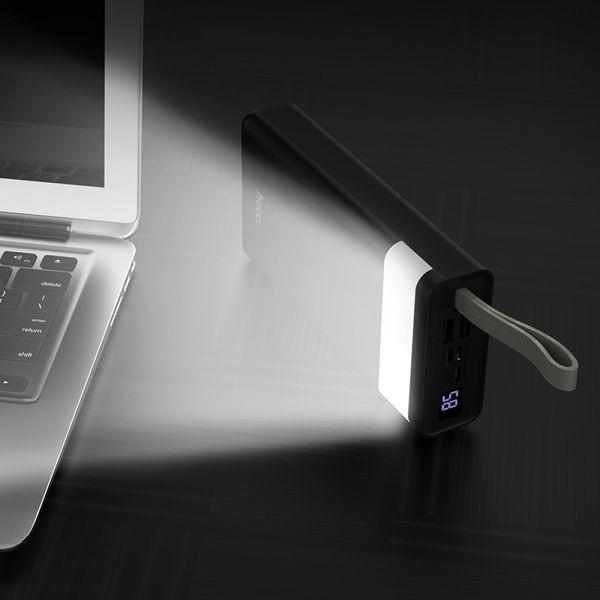 Портативний акумулятор Power Bank Hoco J73 Powerfu 30000 mAh 2A Чорний 216-00114 фото
