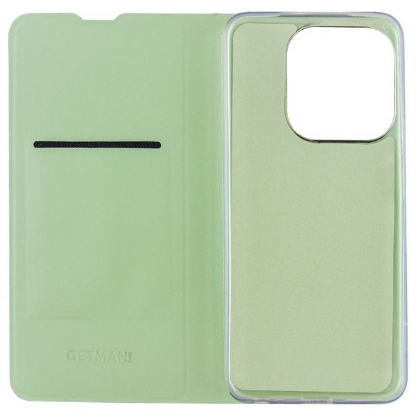 Шкіряний чохол-книжка GETMAN Elegant для Tecno Spark Go 2023 М'ятний 555-01550 фото