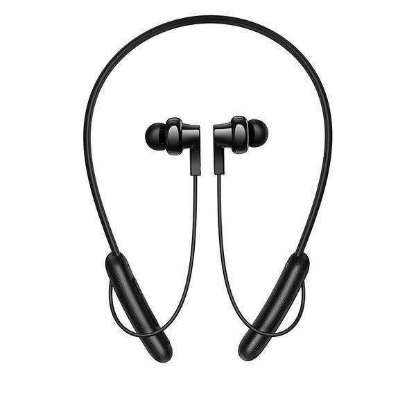 Бездротові спортивні навушники HOCO ES75 Niya neck-hanging BT headset Black 6942007654524 фото