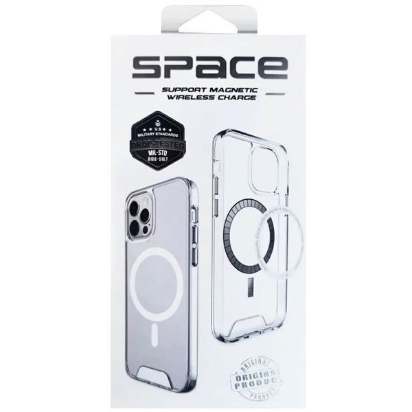 Чохол TPU Space Case with MagSafe для Samsung Galaxy S26 / S26 Pro Transparent 777-09221 фото