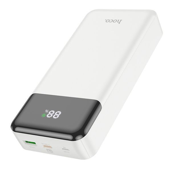 Портативний акумулятор Hoco J102A Cool figure 20000mAh PD20W+QC3.0 Білий 216-00087 фото