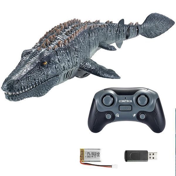 Човен на радіокеруванні SHT 3712-3A Mosasaurus 2.4G Grey 656-03566 фото