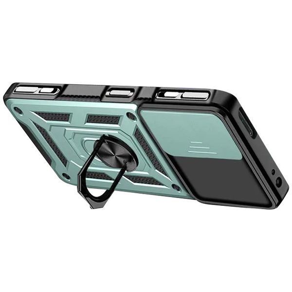 Ударопрочный чехол Camshield Serge Ring для Xiaomi Poco F4 GT Green 777-04532 фото